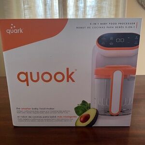 NEW quook 5-in-one Baby Food Processor & Bottle Warmer